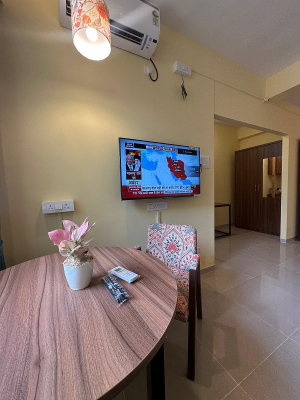 Spacious living room with comfortable seating arrangement